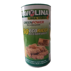 vendita online Diavolina ecoricci box da 50 pezzi Accessori e ricambi per barbecue Diavolina